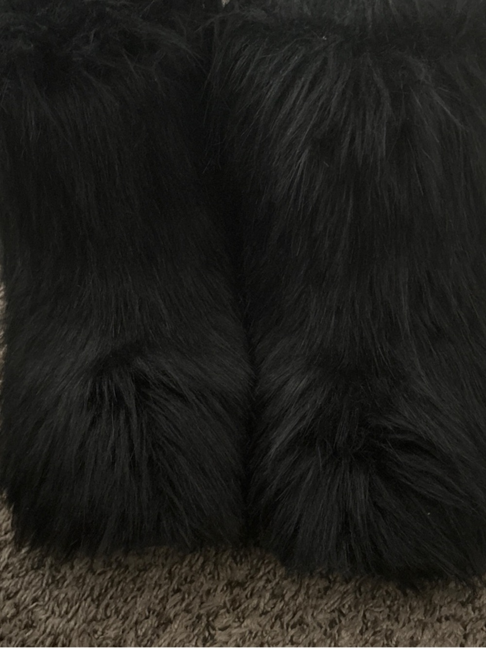 fur boots